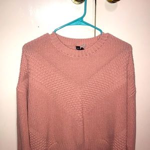 H&M Divided light pink sweater